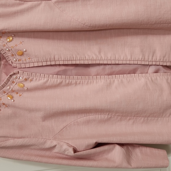 Alfred Dunner size 18 pink blazer - Picture 3 of 7